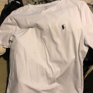 polo white tee